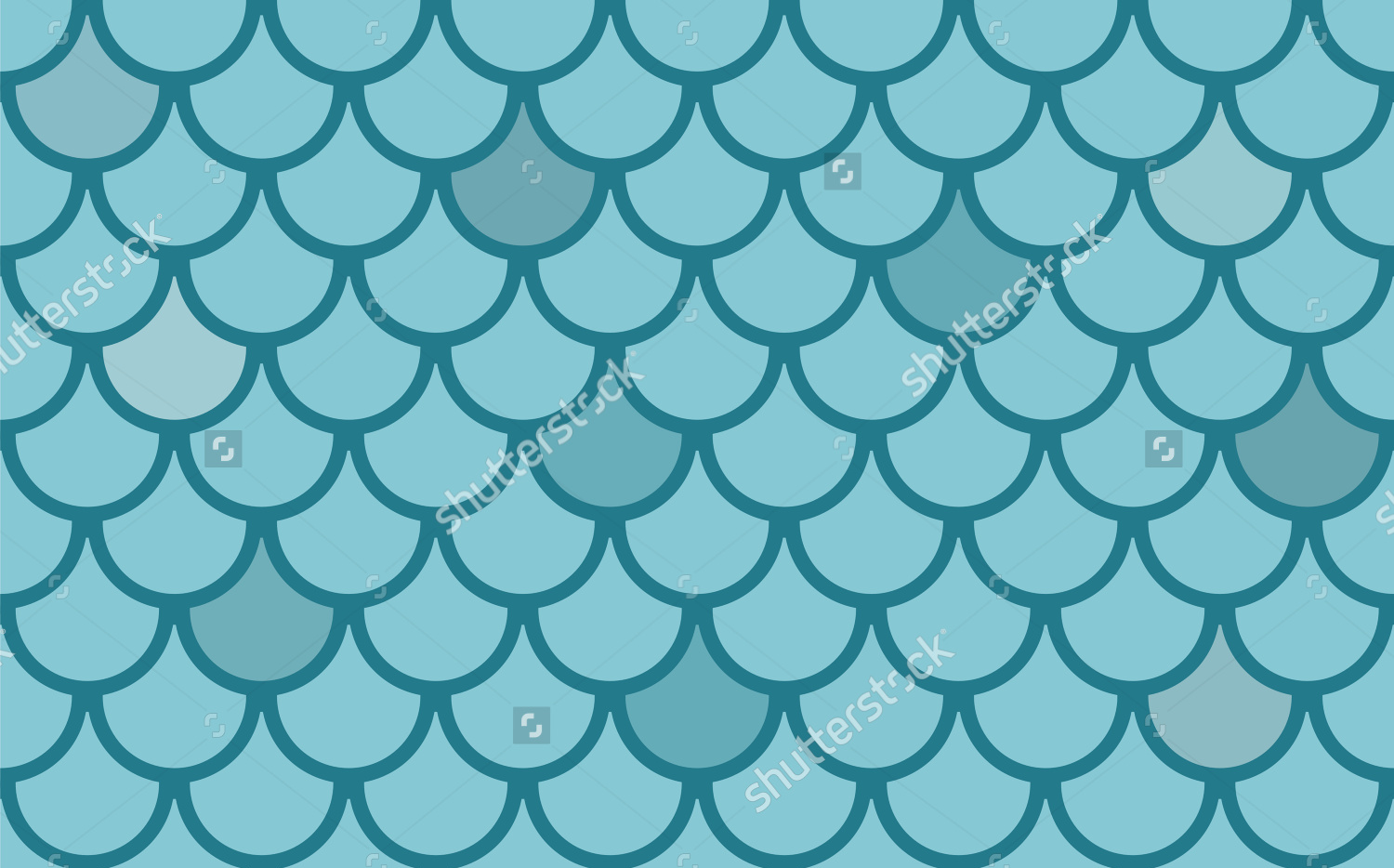 fish scale vector pattern