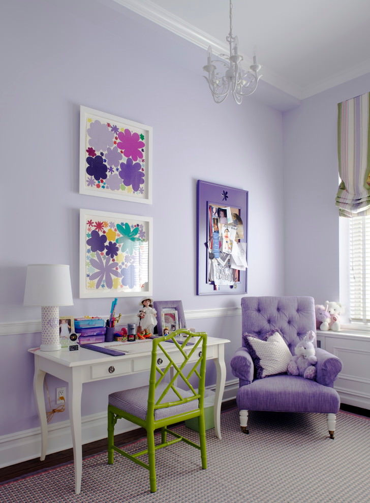 shady purple sitting room