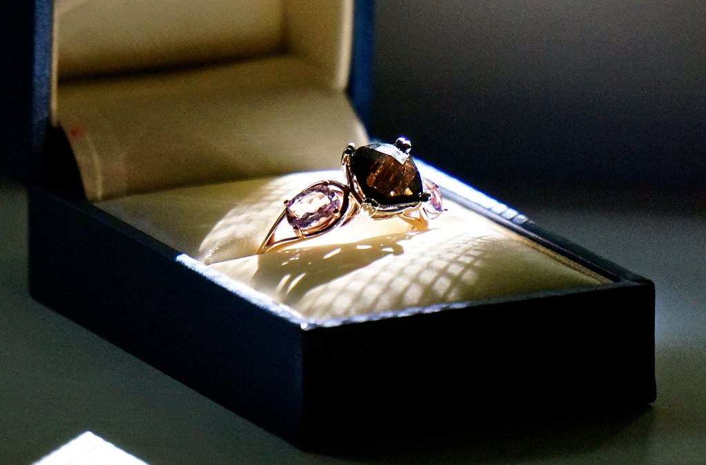 personalized diamond ring