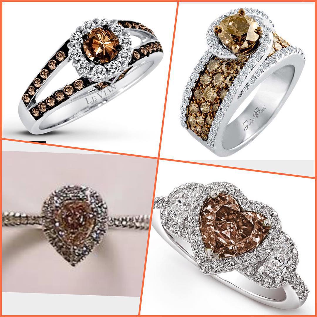 stunning diamond rings