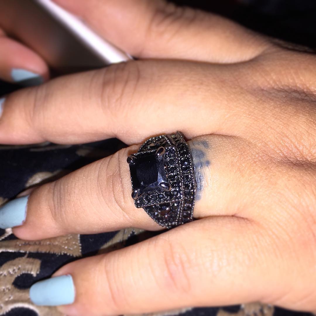 stylish diamond engagement ring