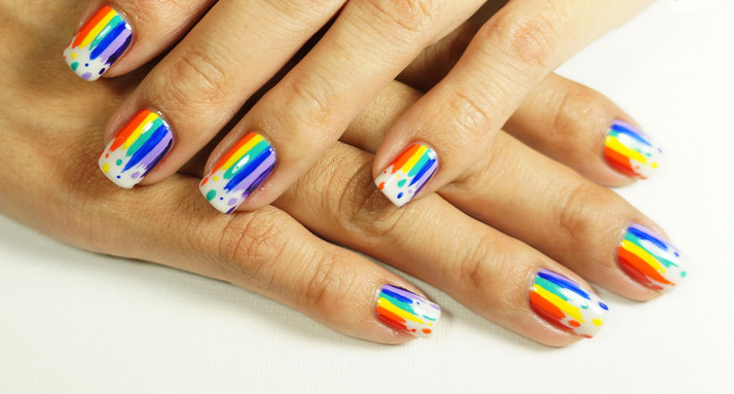 25 Rainbow Nail Arts Designs Ideas Design Trends Premium Psd Vector Downloads