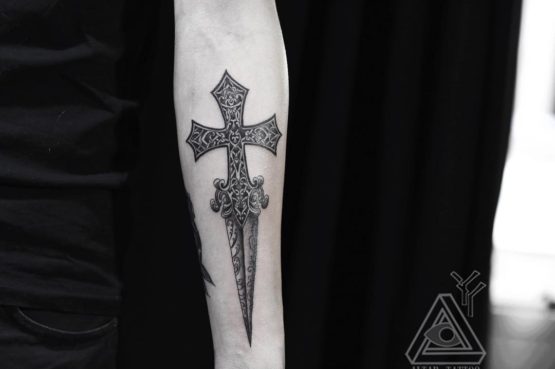 marvelous sword tattoo