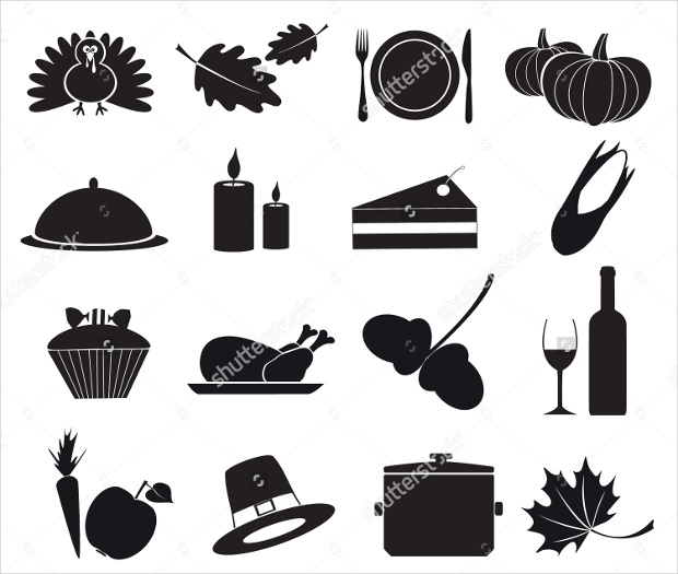 eps formate thanksgiving icons