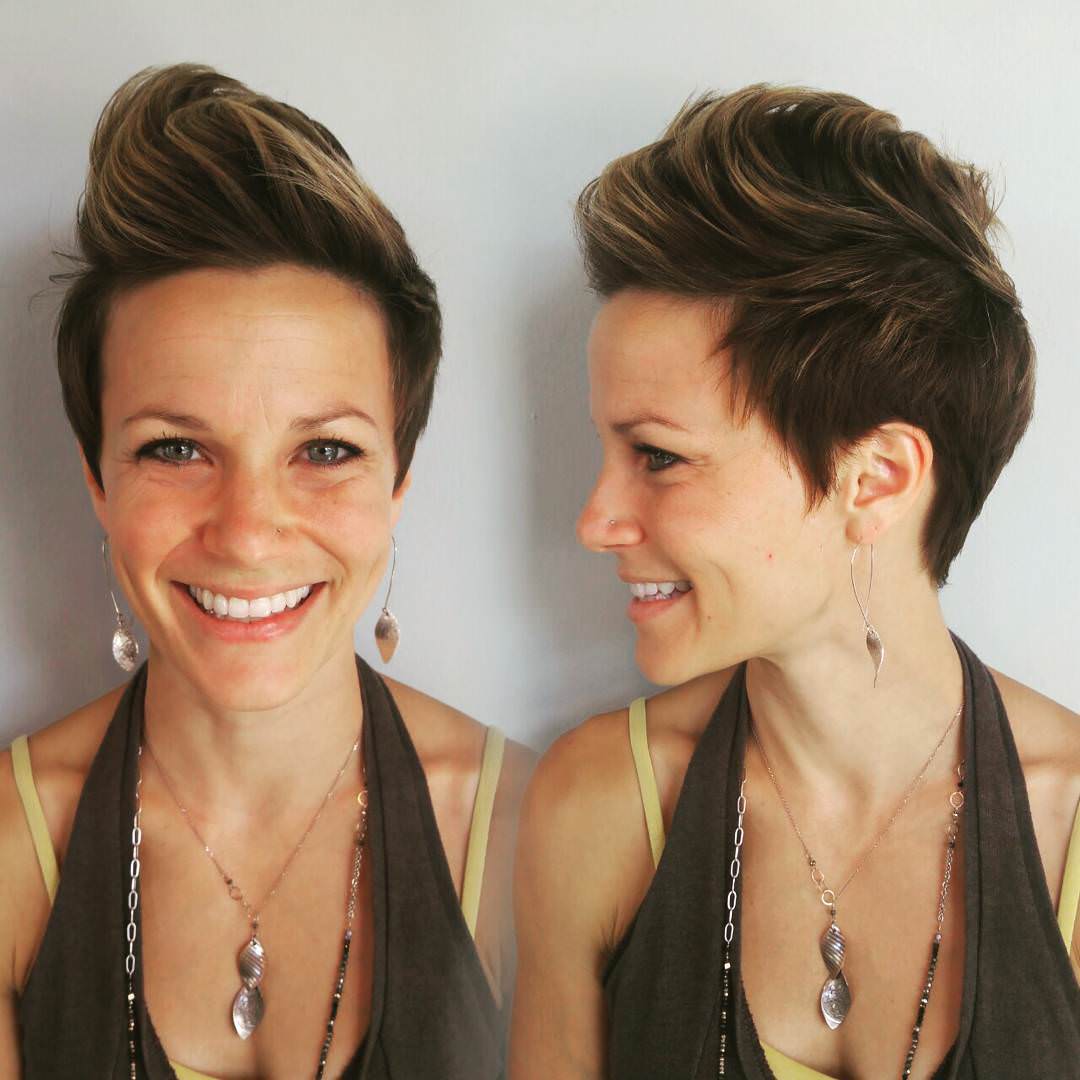 gorgeous hawk hairstyle