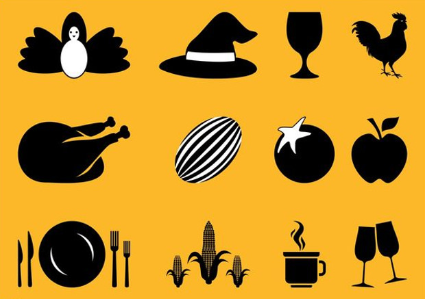 thanksgiving graphic icons