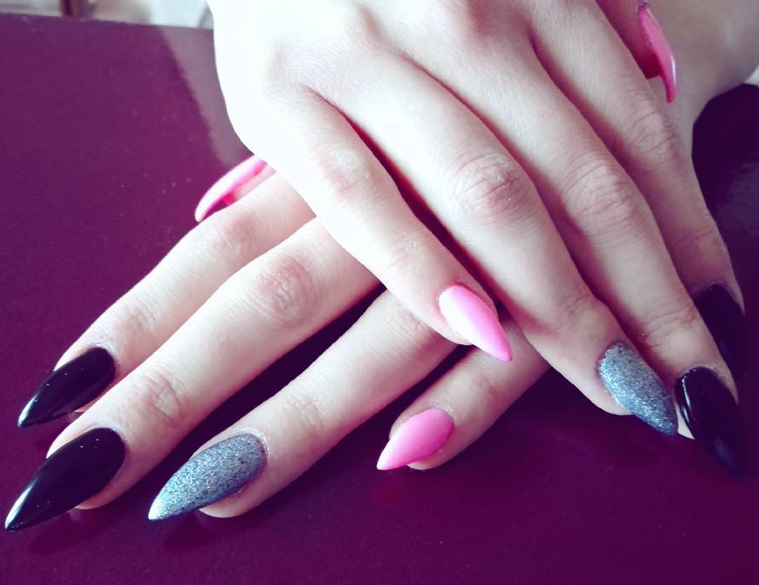 Black and White Nail Designs on Tumblr - wide 7