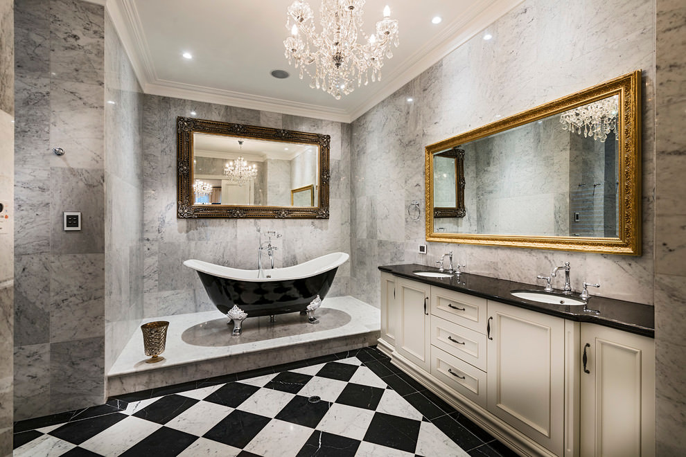 23 Black And Gold Bathroom Designs Decorating Ideas Design