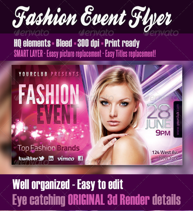 Classy Fashion Event Flyer