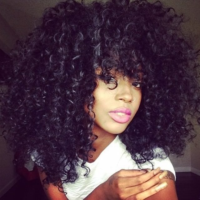 27+ Black Curly Hairstyle Ideas, Designs | Haircuts | Design Trends ...