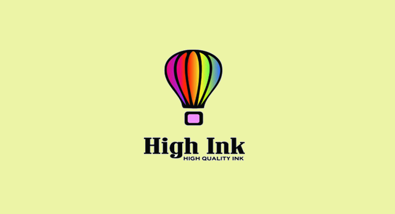 creative rainbow logo design