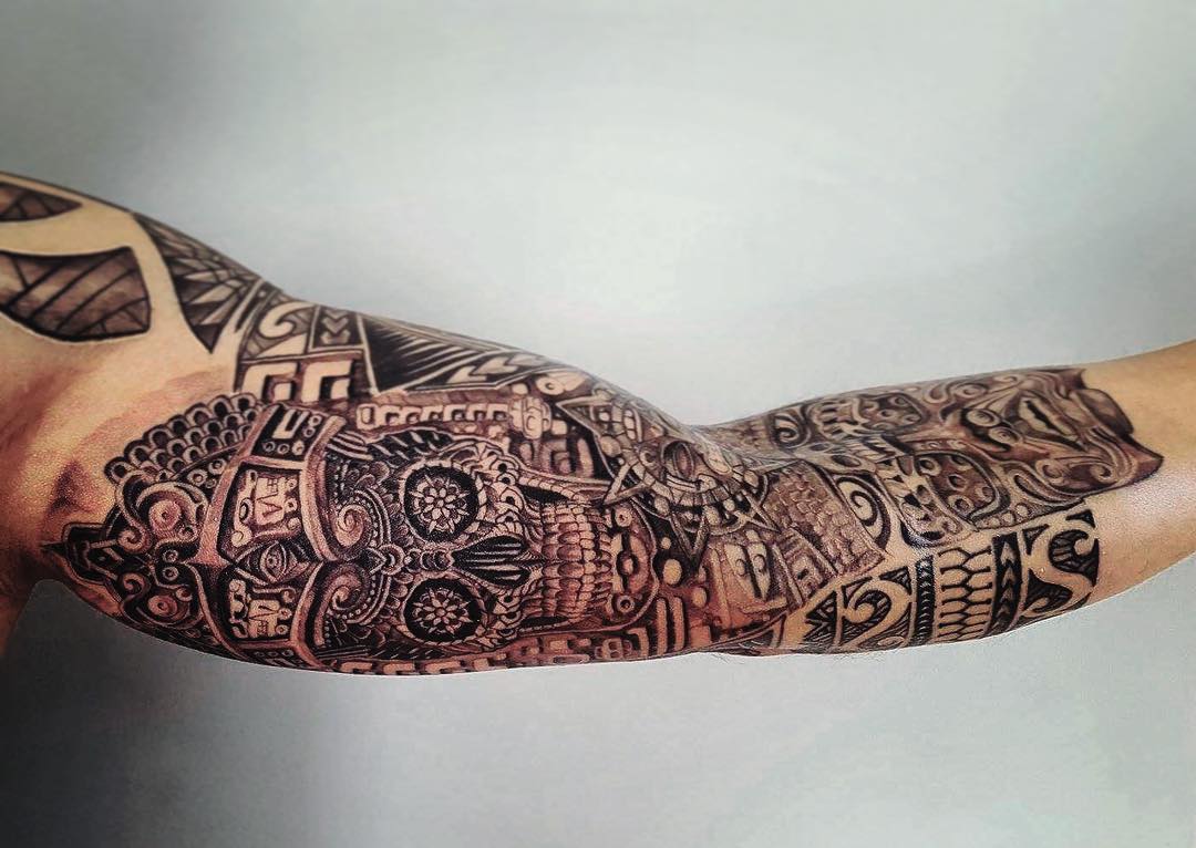 28+ Ornamental Aztec Tattoo Designs, Ideas  Design Trends  Premium 