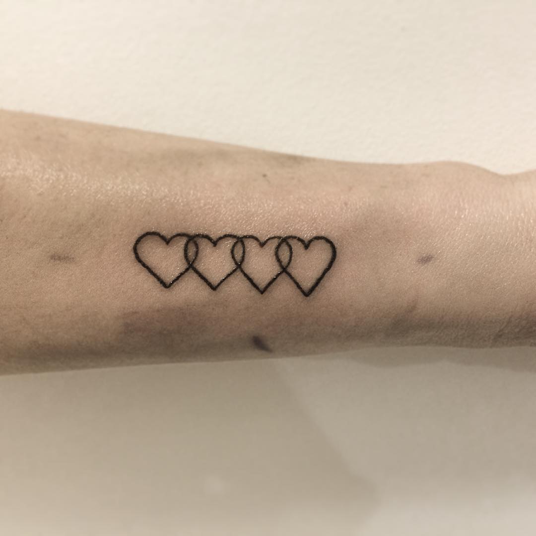 small heart tattoo design1
