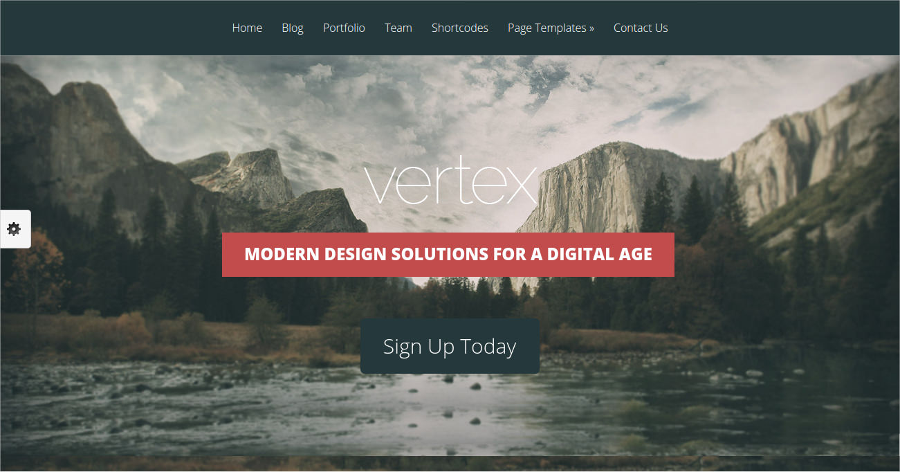 vertex wordpress theme