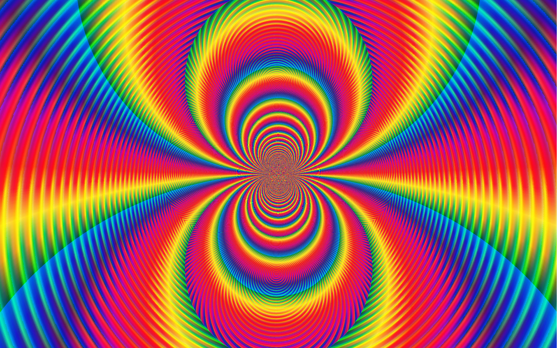 abstract rainbow art circle background