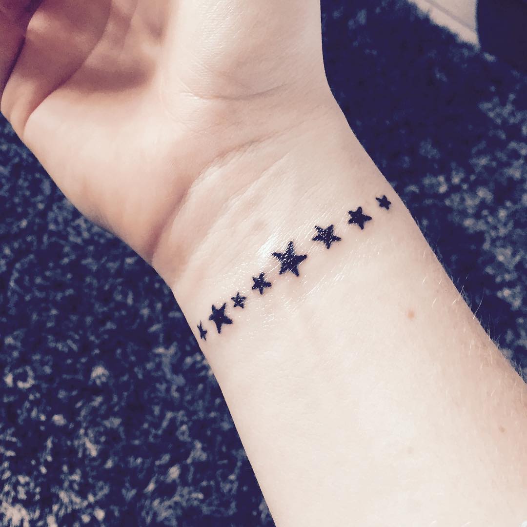 stars tattoo design