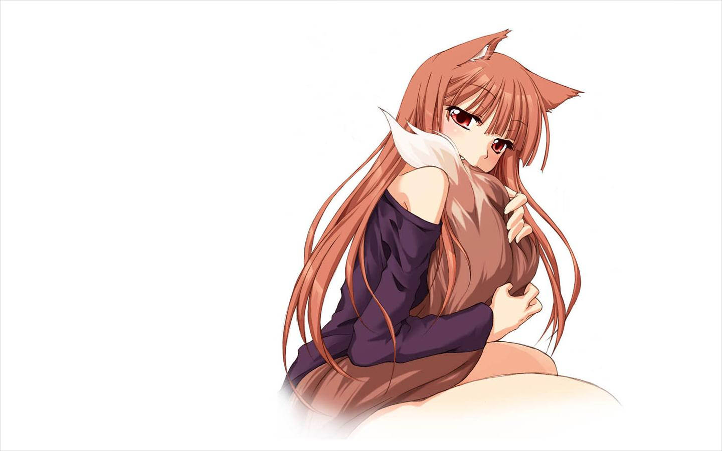 anime spice and wolf holo wallpaper
