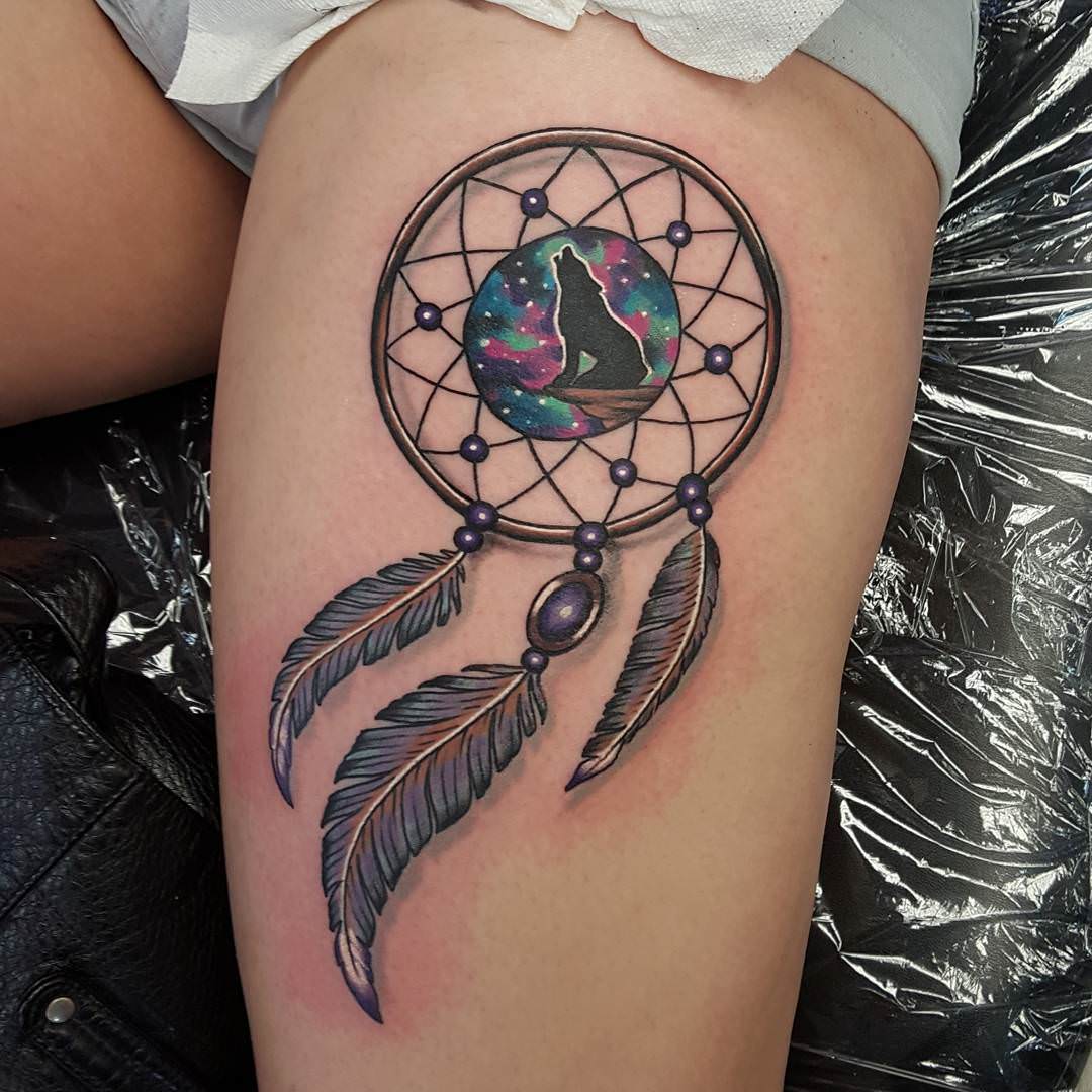 dreamcatcher tattoos is an awesome design
