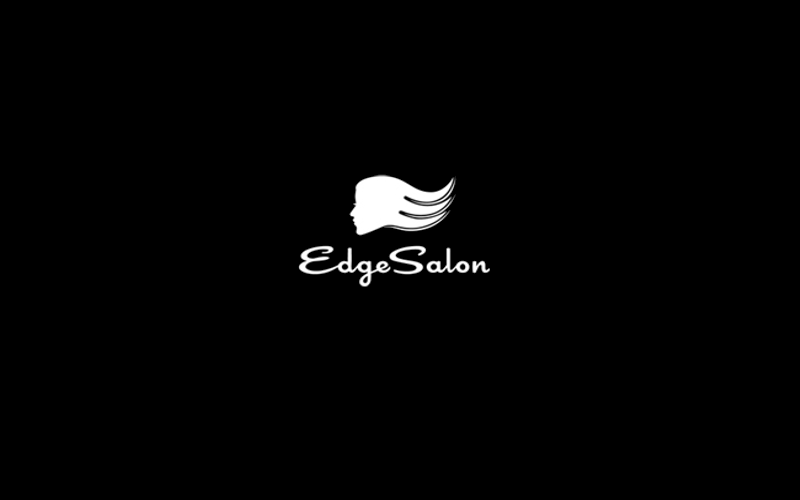 hair logo design for salon