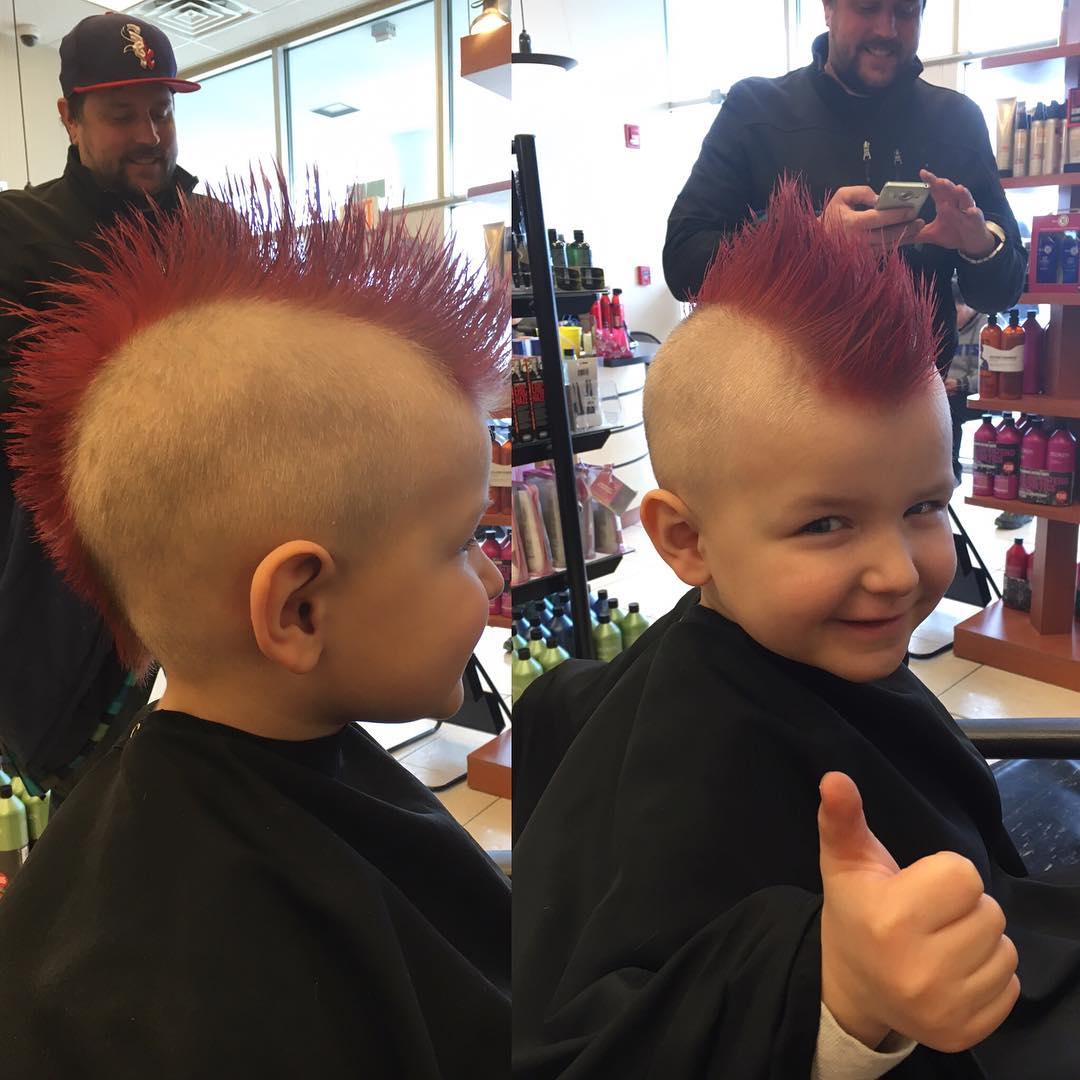 26+ Edgy Mohawks Hairstyles For Kids  Design Trends 