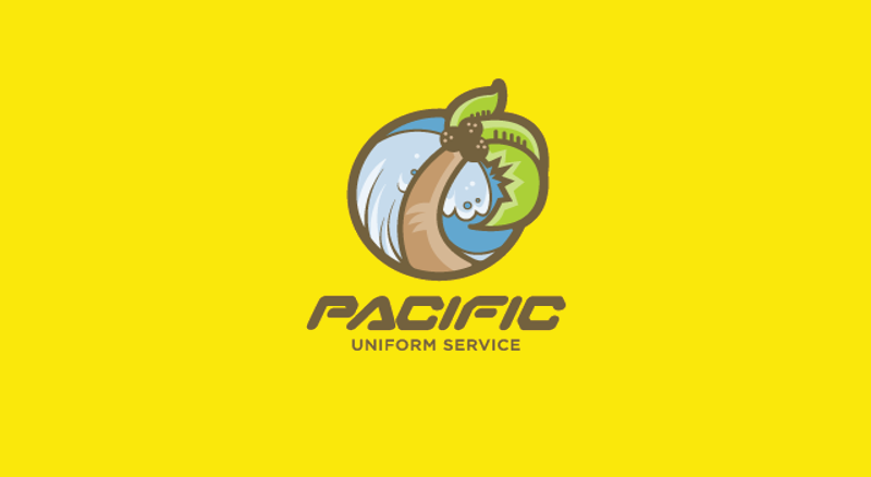 palm tree logo illustrator