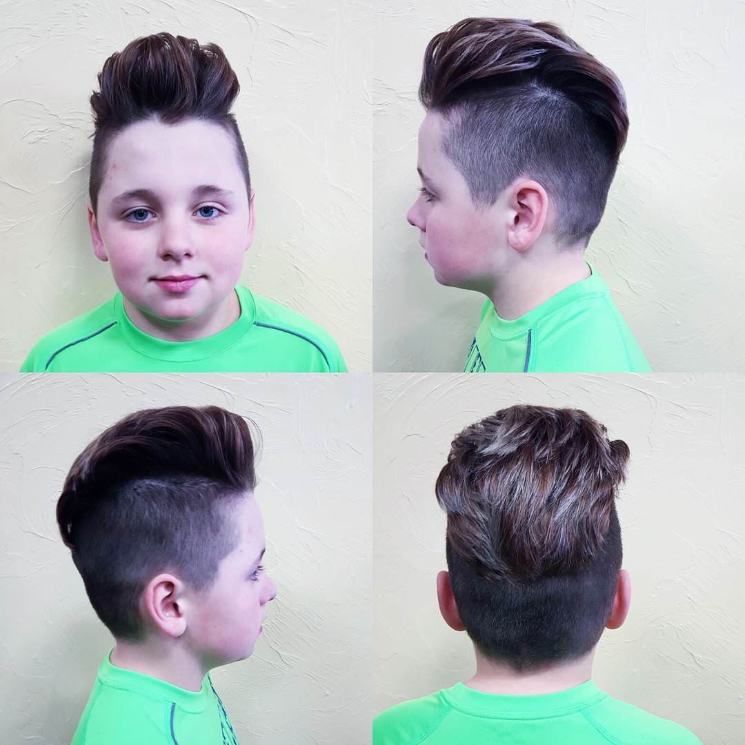 26+ Edgy Mohawks Hairstyles For Kids  Design Trends 