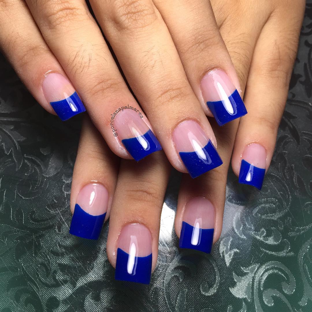two colored nails