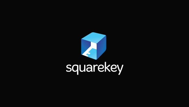 square key logo design