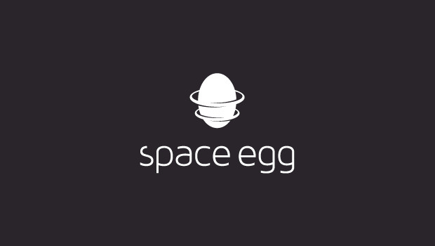 simple egg logo design
