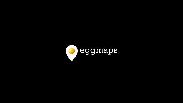 pretty logo design of eggmaps