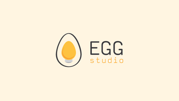egg studio logo design
