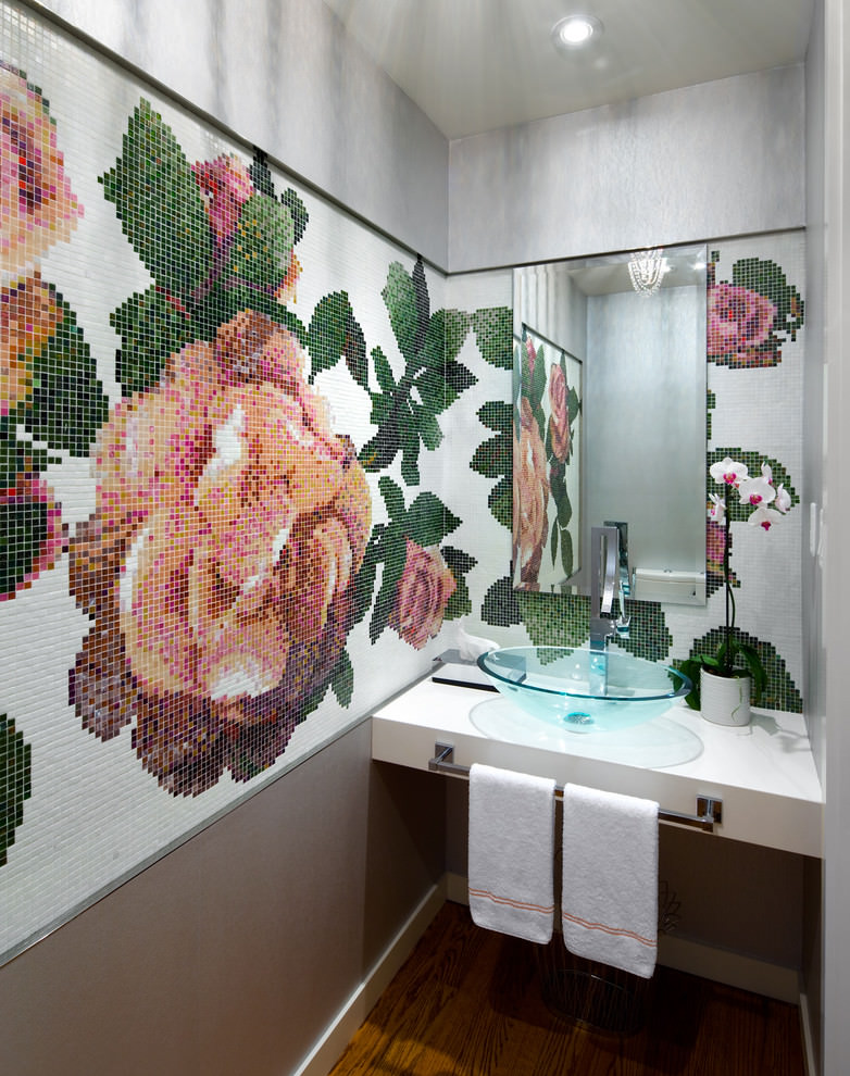 bathroom deror mosiac wall tiles model