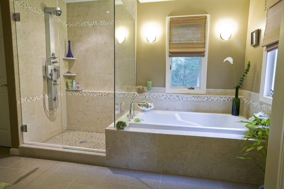 24+ Glass Shower Bathroom Designs, Decorating Ideas | Design Trends