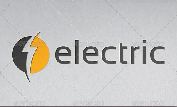 electric logo template