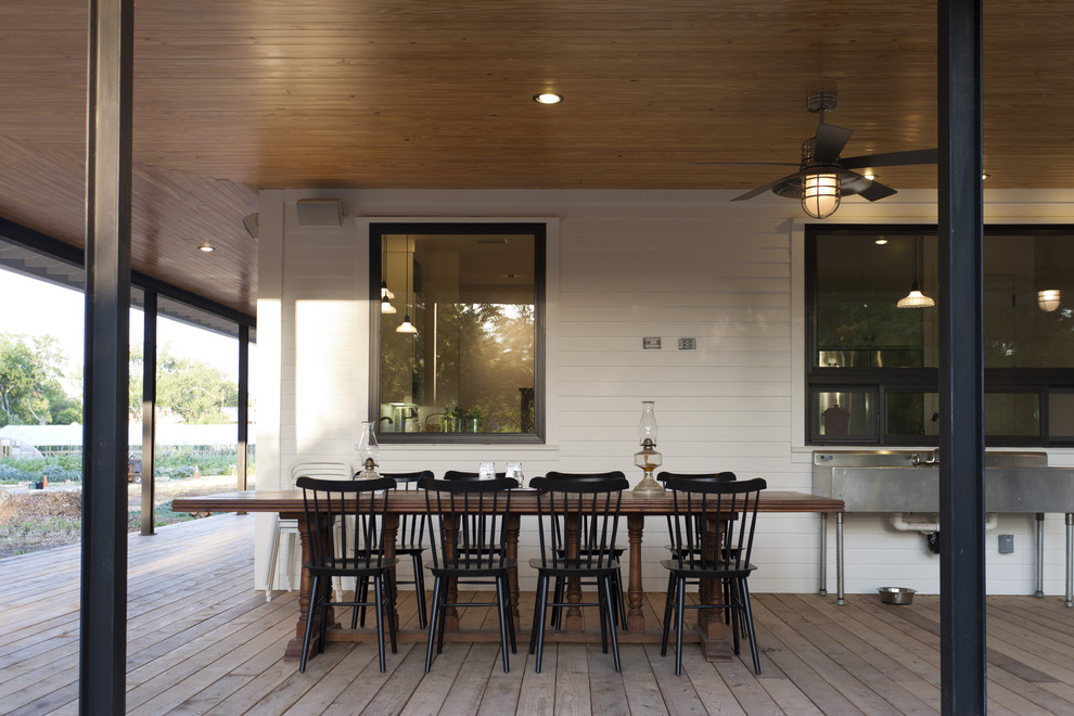 porch dining area designs