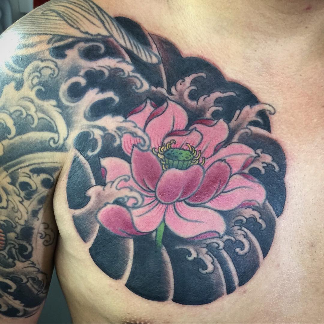 26+ Lotus Flower Tattoo Designs, Ideas | Design Trends - Premium PSD