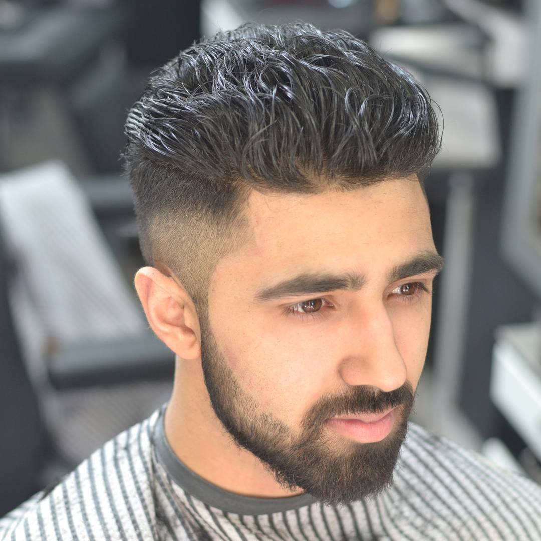 fade taper haircut for handsome men