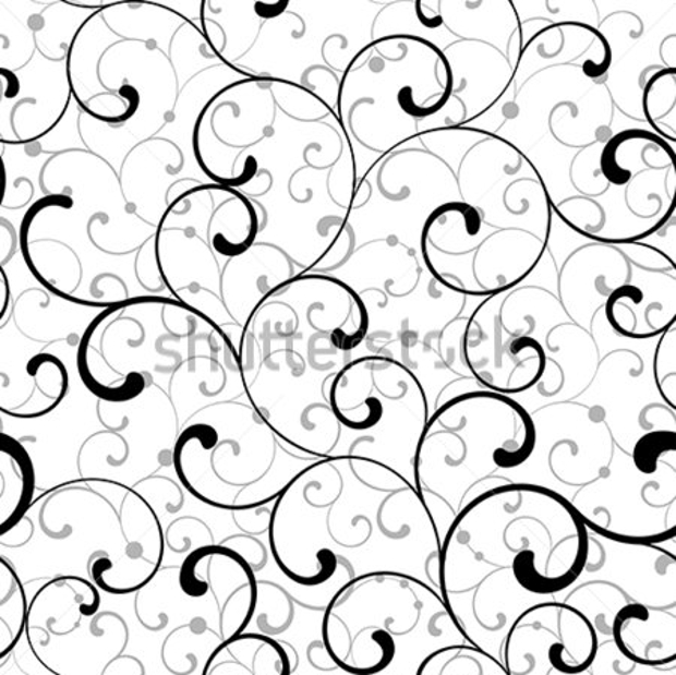 elegant seamless swirls pattern
