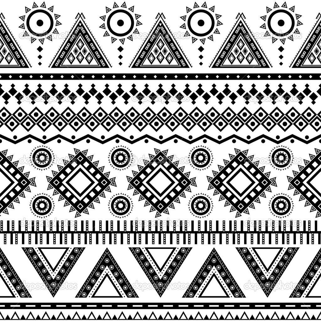 aztec seamless pattern