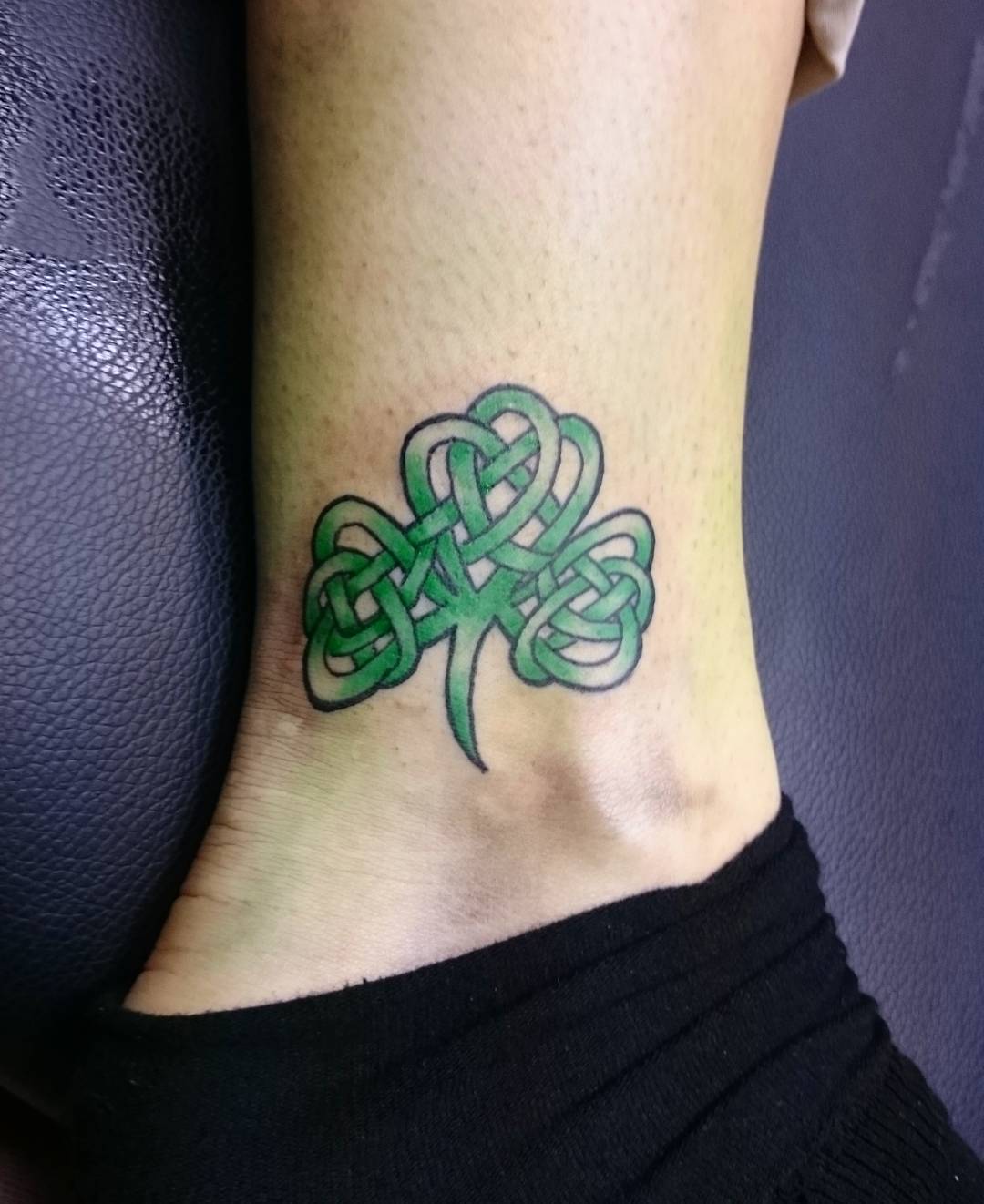 green color tattoo