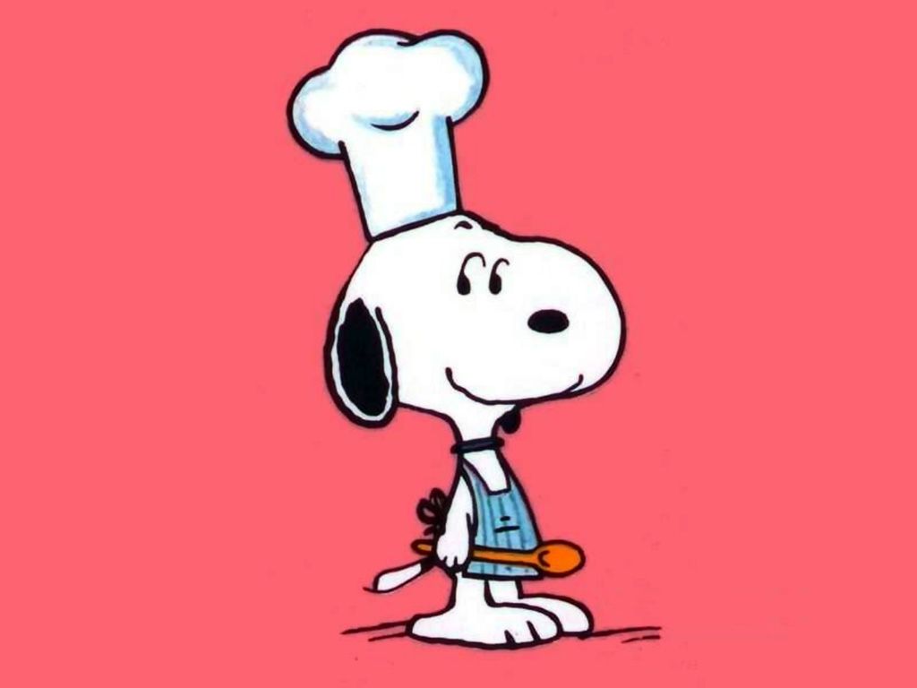 snoopy as chef wallpaper