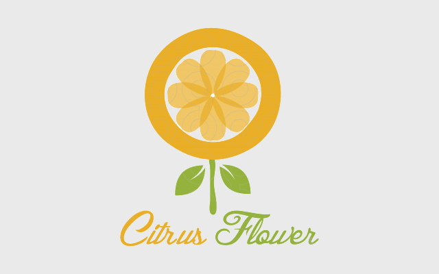 flower lemon logo