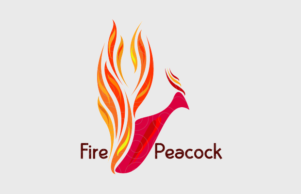 beautifully designed fire logo