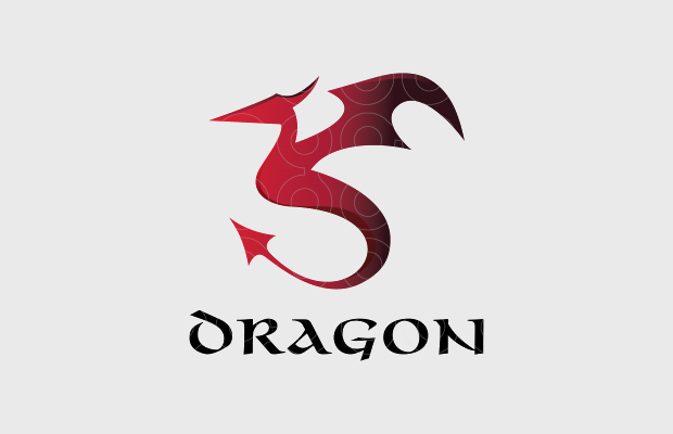 dragon business logo design