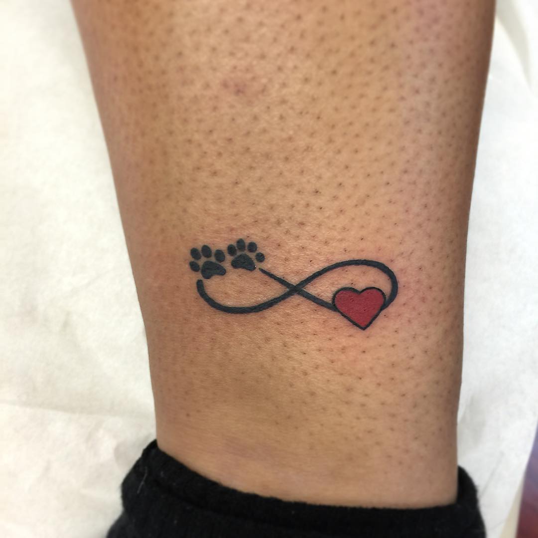 love infinity tattoo design