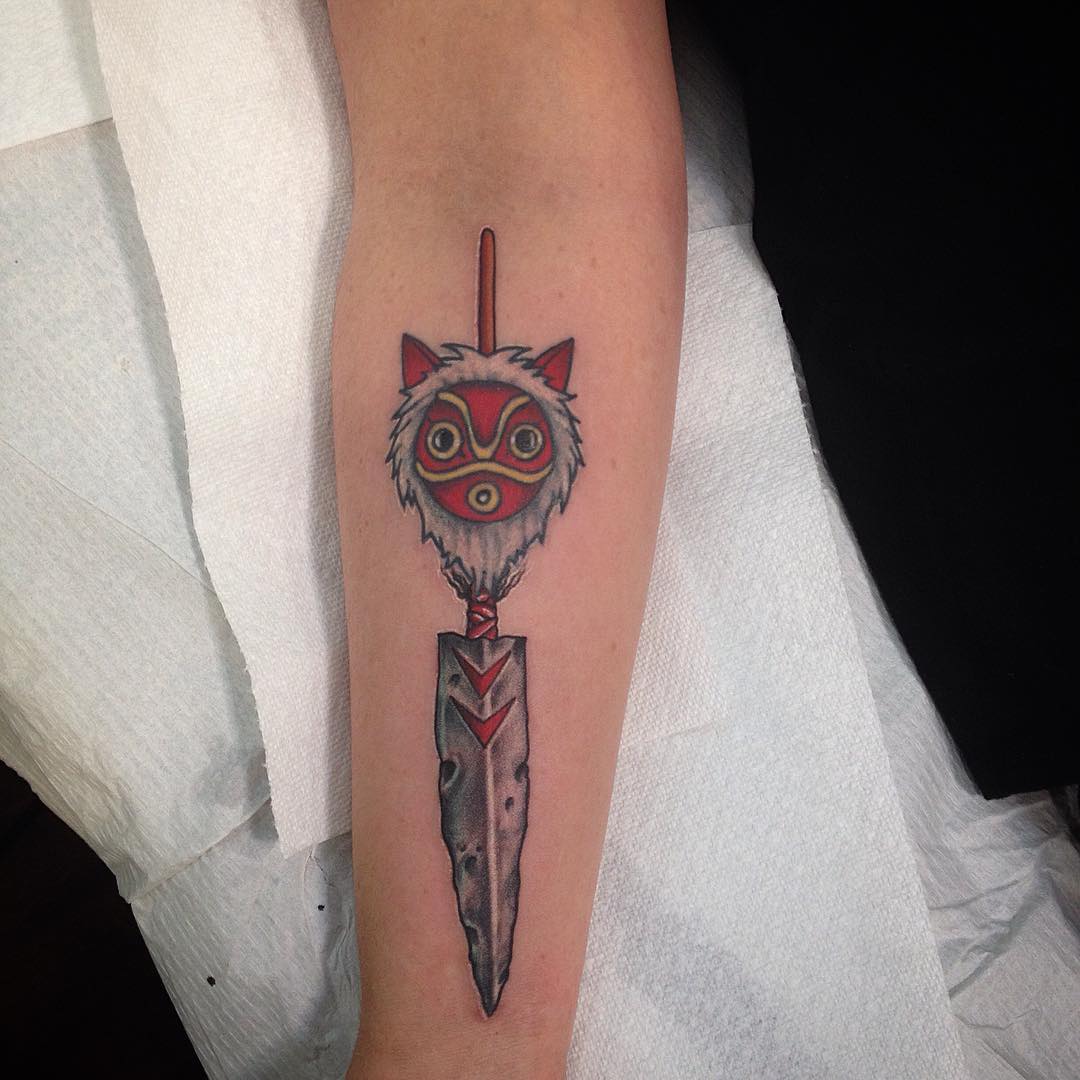 arrow tattoo for forearm