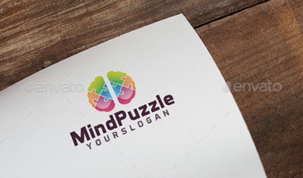 software puzzle logo design