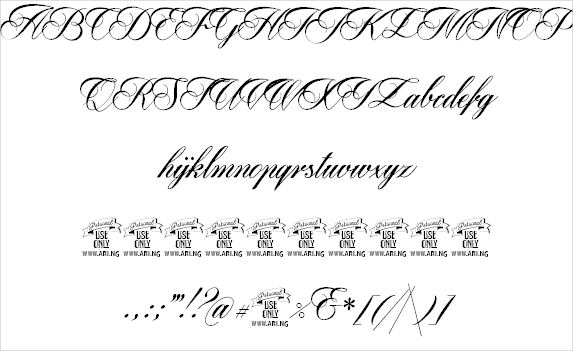 pharmount wedding font