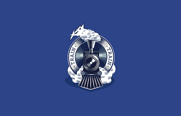 train company logo design