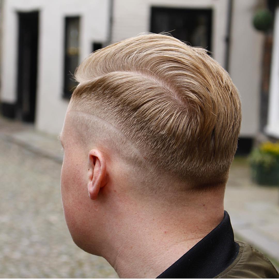 nice fade hairstyle for gents